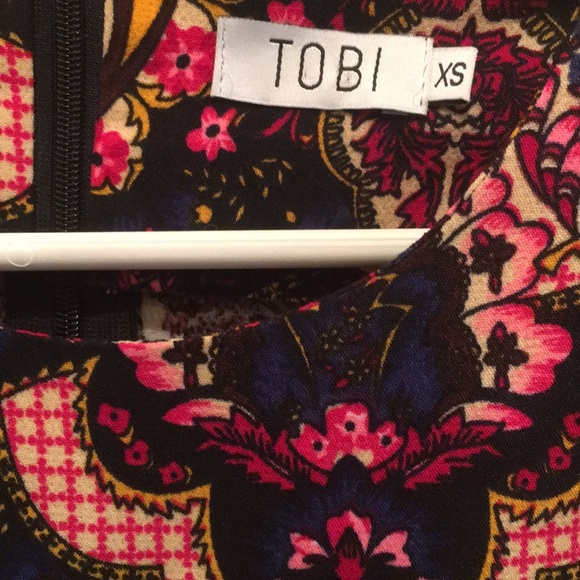 Tobi floral mini dress in XS - Picture 3 of 6